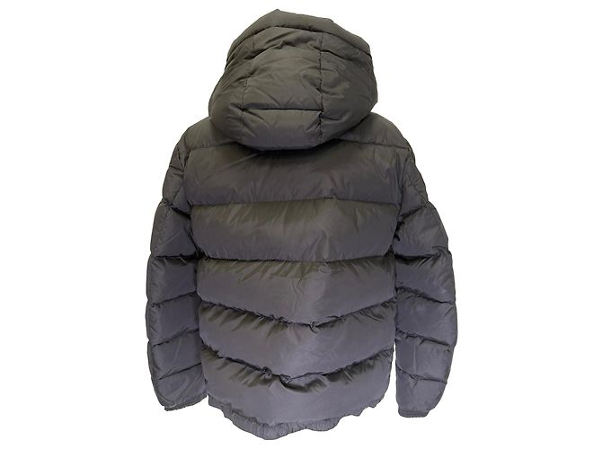 Jaqueta acolchoada Moncler Lioran com capuz em poliamida preta Preto - vista 3
