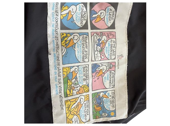 Jaqueta acolchoada Moncler Lioran com capuz em poliamida preta Preto - vista 7