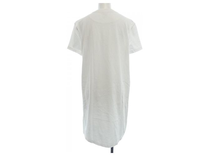 Hermès Strickkleid CARTOUCHE Della Cavalleria Hermes Weiß - Ansicht 2