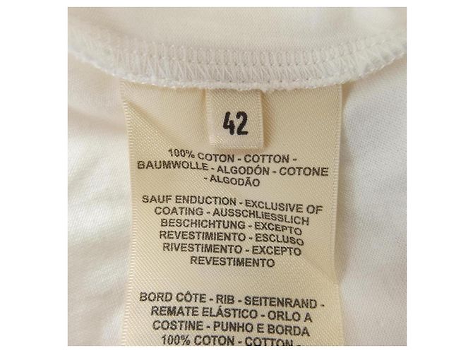 Hermès Strickkleid CARTOUCHE Della Cavalleria Hermes Weiß - Ansicht 3