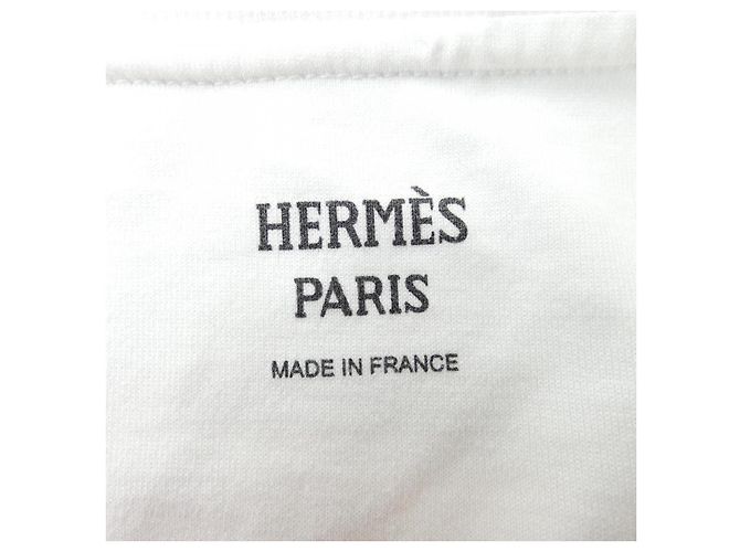 Hermès Strickkleid CARTOUCHE Della Cavalleria Hermes Weiß - Ansicht 4