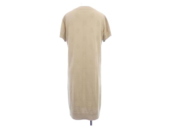 Hermès Hermes Kleid Beige - Ansicht 2