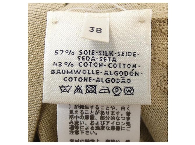 Hermès Hermes Kleid Beige - Ansicht 3