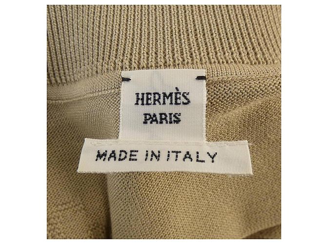 Hermès Hermes Kleid Beige - Ansicht 4