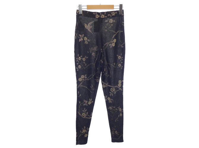 Timeless Leggings Chanel Marrone - vista 2