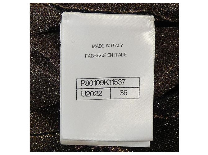 Timeless Leggings Chanel Marrone - vista 4