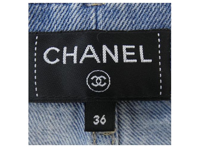 Timeless Chanel Shorts Blau - Ansicht 5