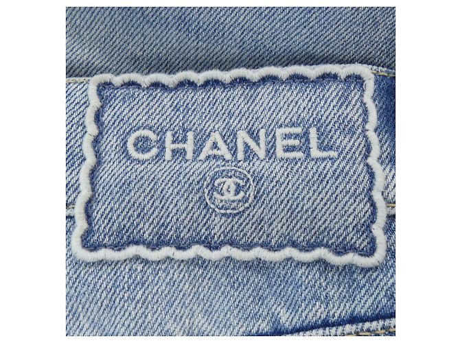 Timeless Chanel Shorts Blau - Ansicht 6