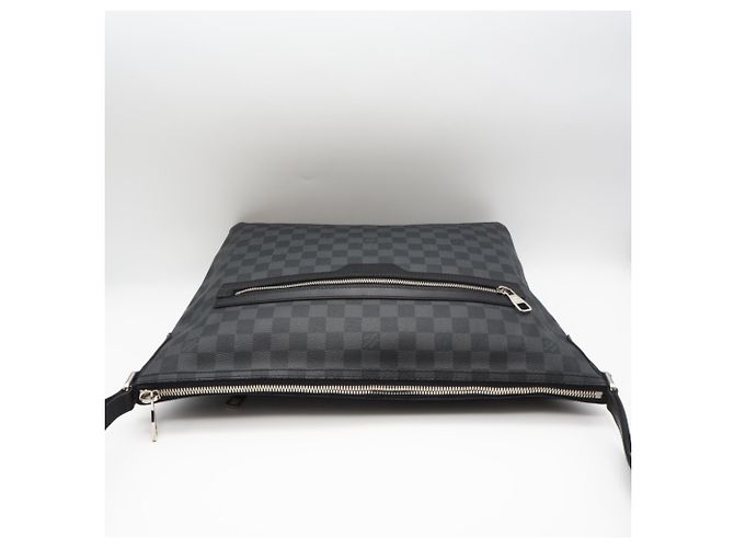 Louis Vuitton Damier Graphite Mick MM N41106 Schultertasche Schwarz - Ansicht 8