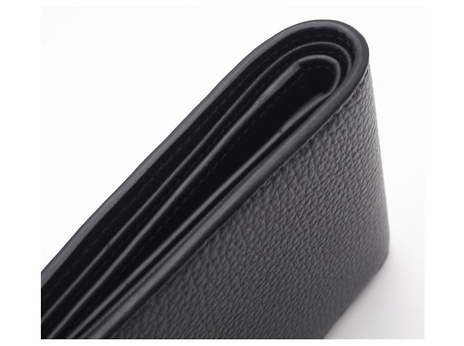 Loewe Soft Grain Calf Bifold Wallet Brown Black - view 8