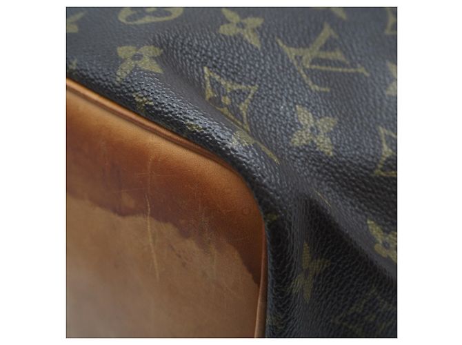 Noe Borsa a Spalla Louis Vuitton Monogram Petit Noé Marrone - vista 10