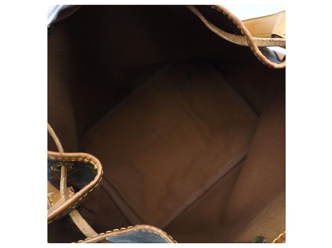 Noe Borsa a Spalla Louis Vuitton Monogram Petit Noé Marrone - vista 13