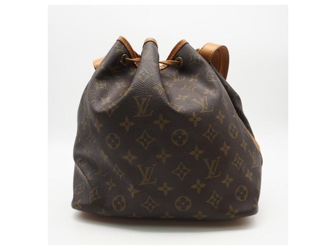 Noe Borsa a Spalla Louis Vuitton Monogram Petit Noé Marrone - vista 2