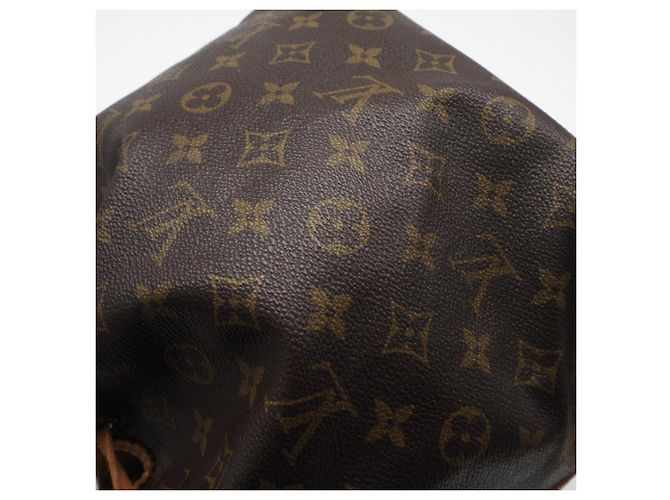 Noe Borsa a Spalla Louis Vuitton Monogram Petit Noé Marrone - vista 4