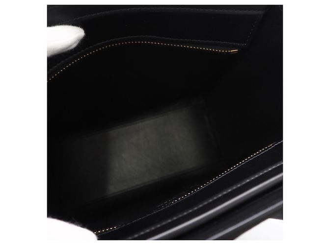 Céline Borsa a mano Nano Shopper Luggage CELINE Nero Multicolore - vista 12