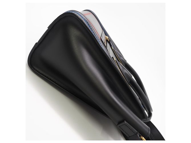 Céline Borsa a mano Nano Shopper Luggage CELINE Nero Multicolore - vista 6