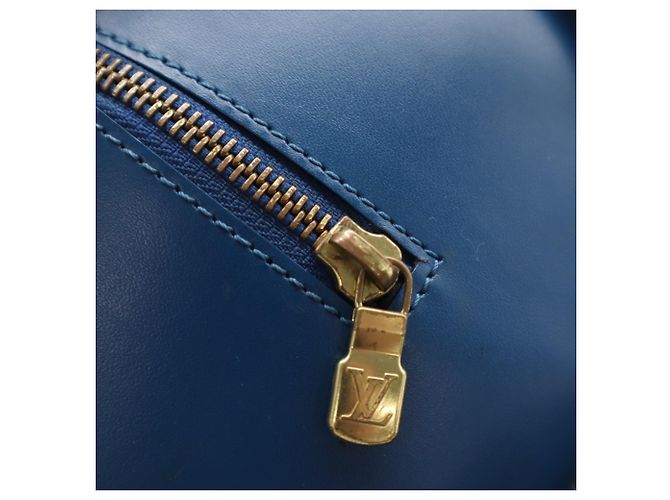 Borsa Louis Vuitton Epi Soufflot Toledo Blue - vista 12