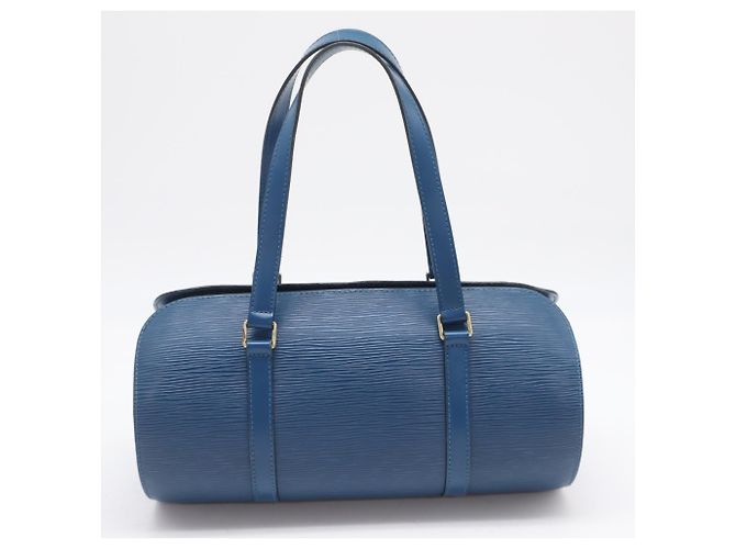 Borsa Louis Vuitton Epi Soufflot Toledo Blue - vista 2