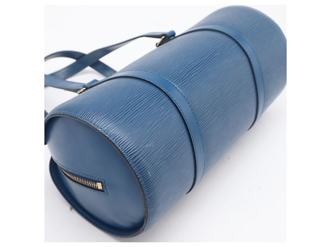 Borsa Louis Vuitton Epi Soufflot Toledo Blue - vista 5