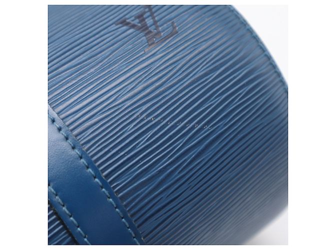 Borsa Louis Vuitton Epi Soufflot Toledo Blue - vista 7