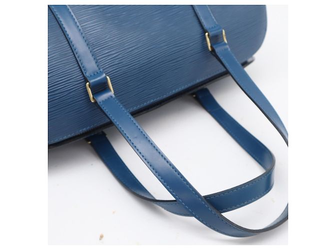 Borsa Louis Vuitton Epi Soufflot Toledo Blue - vista 8