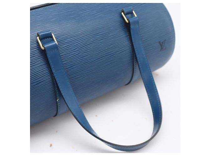 Borsa Louis Vuitton Epi Soufflot Toledo Blue - vista 9