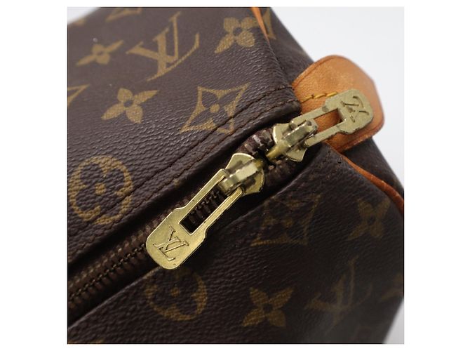 Bolso Boston Louis Vuitton Monogram Keepall 45 Castaño - vista 11