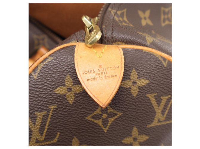 Bolso Boston Louis Vuitton Monogram Keepall 45 Castaño - vista 13