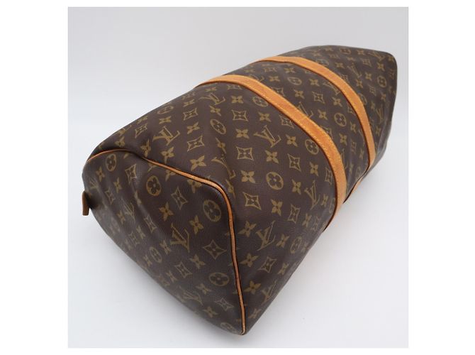 Bolso Boston Louis Vuitton Monogram Keepall 45 Castaño - vista 4