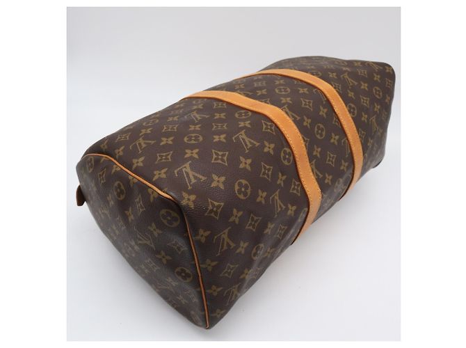 Bolso Boston Louis Vuitton Monogram Keepall 45 Castaño - vista 5