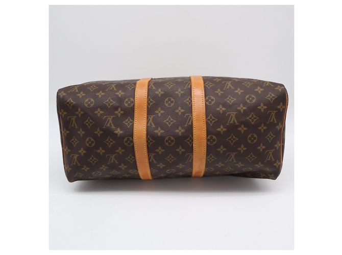 Bolso Boston Louis Vuitton Monogram Keepall 45 Castaño - vista 6