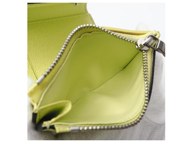 Louis Vuitton Taigarama Victor Wallet Lemon Gelb - Ansicht 15