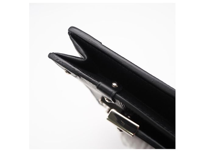 Borsa a Spalla Portefeuille Trunk Epi Louis Vuitton Nero - vista 11