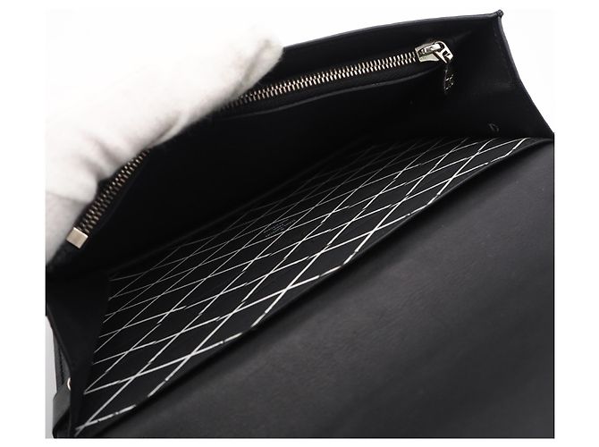 Borsa a Spalla Portefeuille Trunk Epi Louis Vuitton Nero - vista 13
