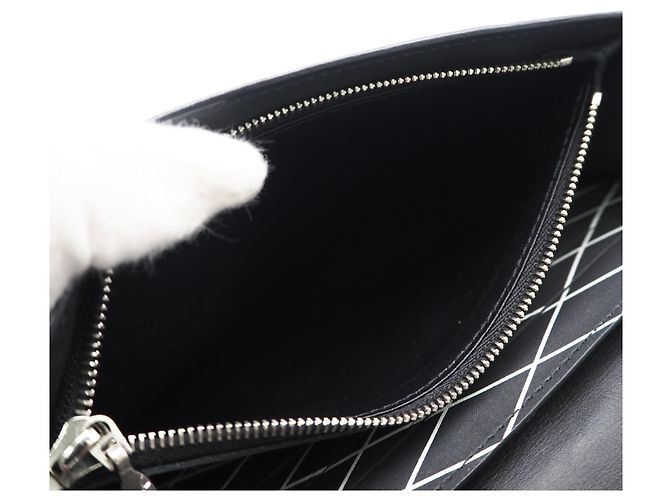 Borsa a Spalla Portefeuille Trunk Epi Louis Vuitton Nero - vista 15