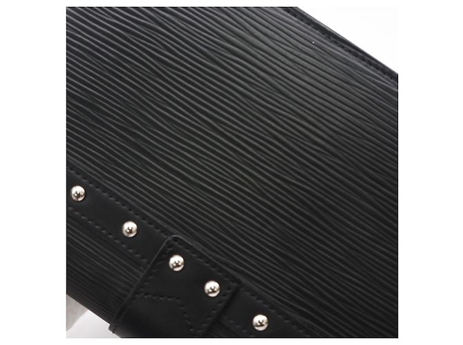 Borsa a Spalla Portefeuille Trunk Epi Louis Vuitton Nero - vista 3