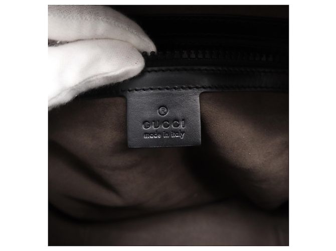 Kleiner Rucksack Gucci GG Supreme Canvas Braun - Ansicht 19