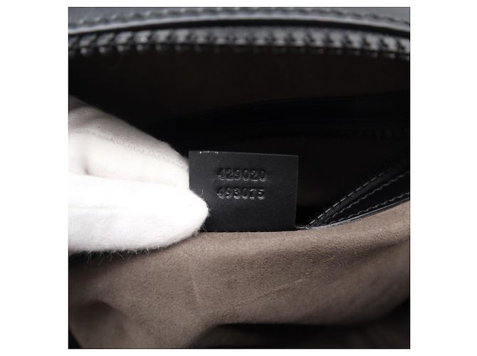 Kleiner Rucksack Gucci GG Supreme Canvas Braun - Ansicht 20