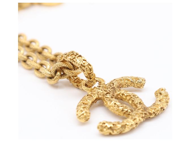 Chanel Coco Mark Lava Gliederkette Golden - Ansicht 5