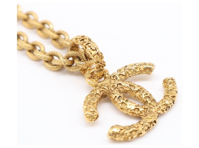 Chanel Coco Mark Lava Gliederkette Golden - Ansicht 6