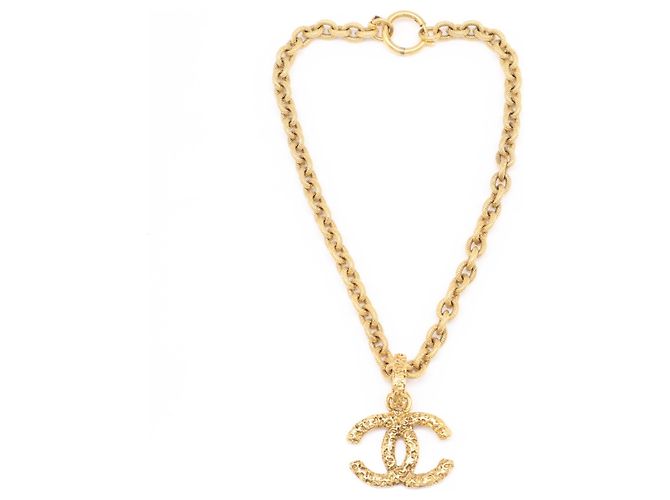 Chanel Coco Mark Lava Gliederkette Golden - Ansicht 8