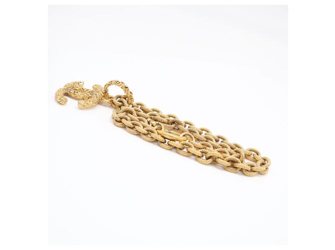 Chanel Coco Mark Lava Gliederkette Golden - Ansicht 9