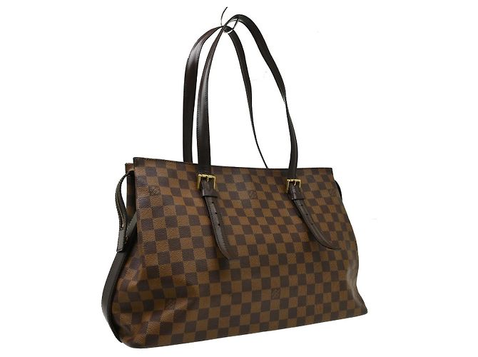 Louis Vuitton Chelsea Damier Marrone - vista 2
