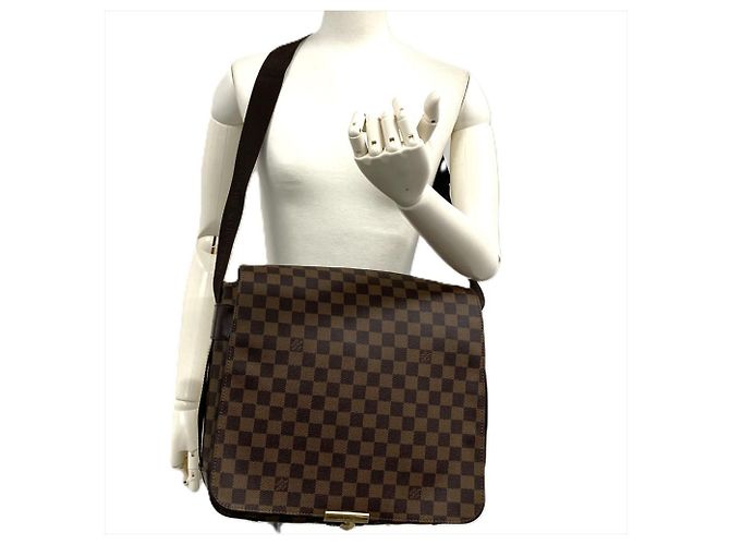 Borsa a Spalla Louis Vuitton Bastille Marrone - vista 7