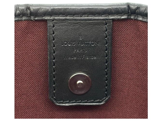 Borsa Tote Louis Vuitton Davis - Monogram Macassar Marrone Monogramma - vista 12
