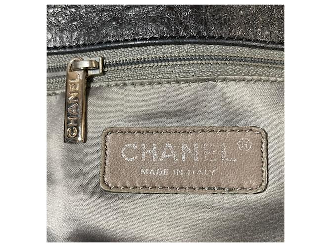 Borsa Chanel Coco Mark Nero Metallico - vista 12