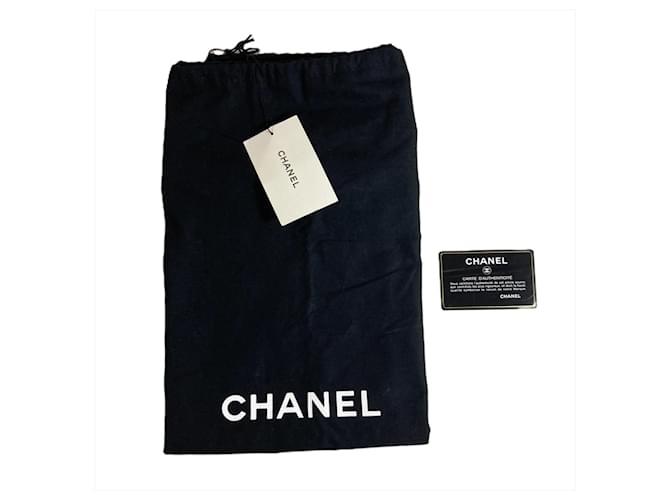 Borsa Chanel Coco Mark Nero Metallico - vista 14