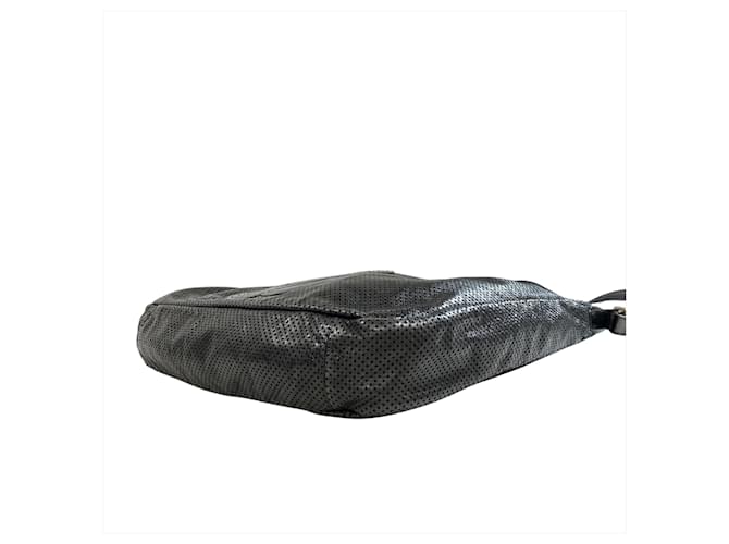 Borsa Chanel Coco Mark Nero Metallico - vista 4