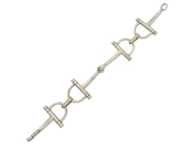 Hermès Bracciale charm mors d'equitazione in argento Hermes - vista 2