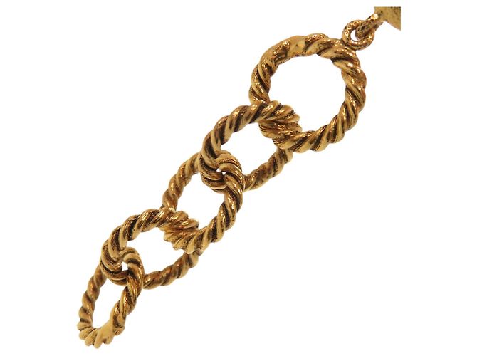 Timeless Orecchini a clip Chanel Vintage Gripoix Rosso D'oro - vista 5